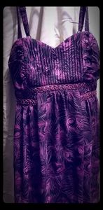 Maurices sz. 16 purple dress with adjustable strap